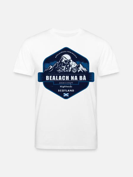 Bealach na Bà , Applecross Peninsula, Schottland - Stanley/Stella Unisex Bio-T-Shirt CREATOR - Weiß