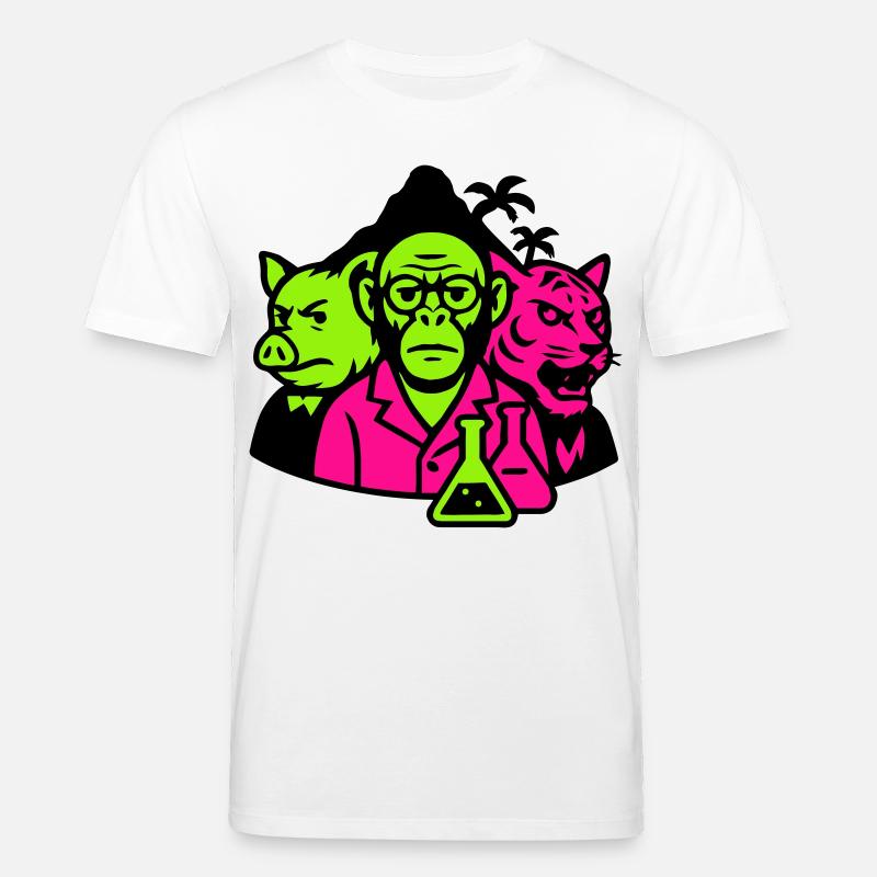 Île étrange - T-shirt bio CREATOR Stanley/Stella Unisexe - blanc