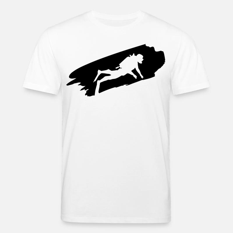 Taucher - Tauchen - Tauch Geschenke - Stanley/Stella Unisex Bio-T-Shirt CREATOR  - Weiß