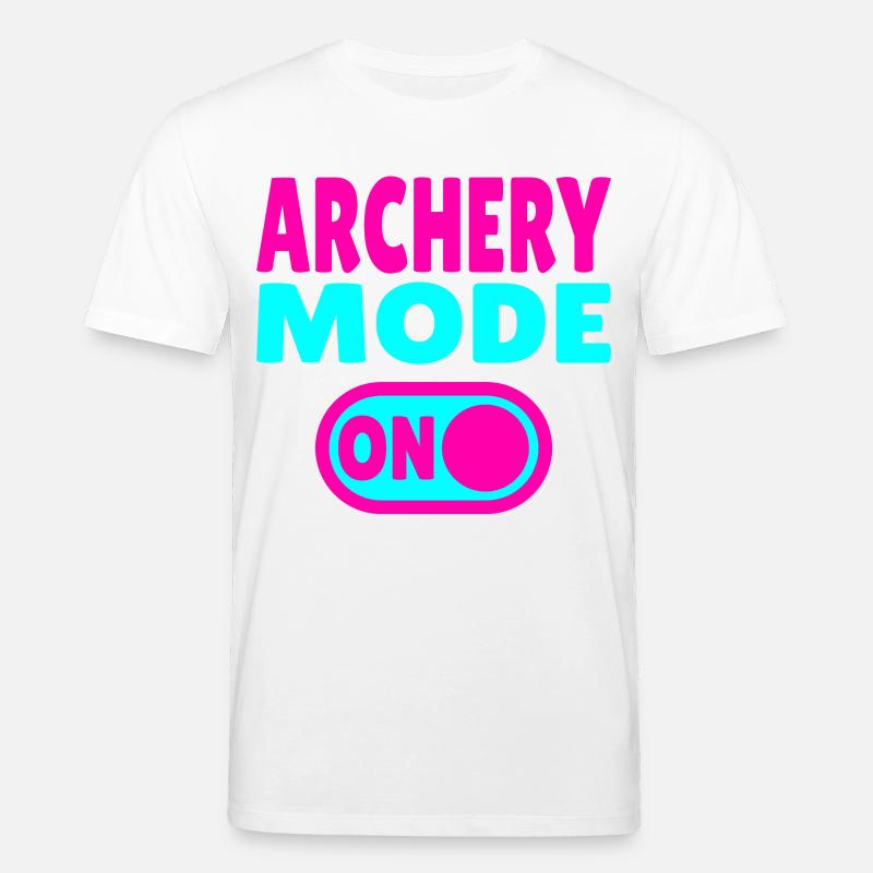 Archery Mode ON - Stanley/Stella Unisex Bio-T-Shirt CREATOR  - Weiß