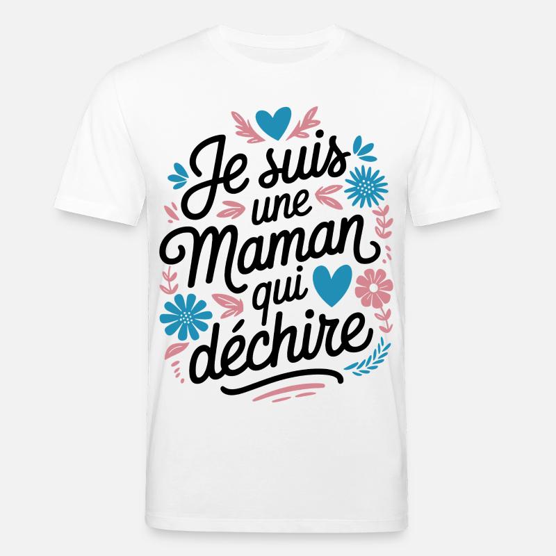 Ich bin eine Killer-Mutter - Stanley/Stella Unisex Bio-T-Shirt CREATOR  - Weiß