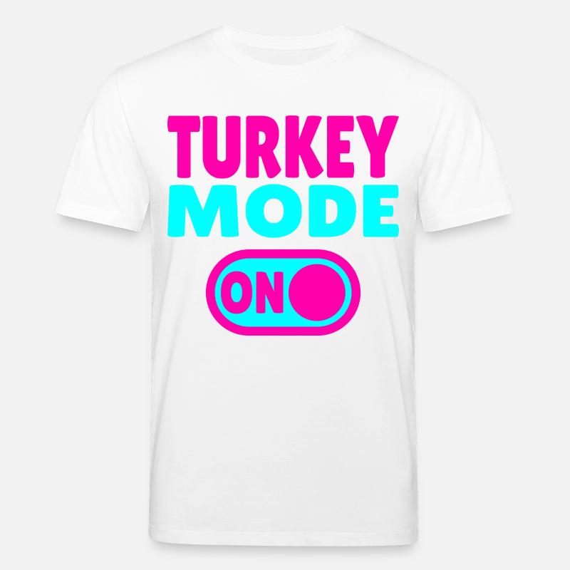 Mode dinde activé - T-shirt bio CREATOR Stanley/Stella Unisexe - blanc