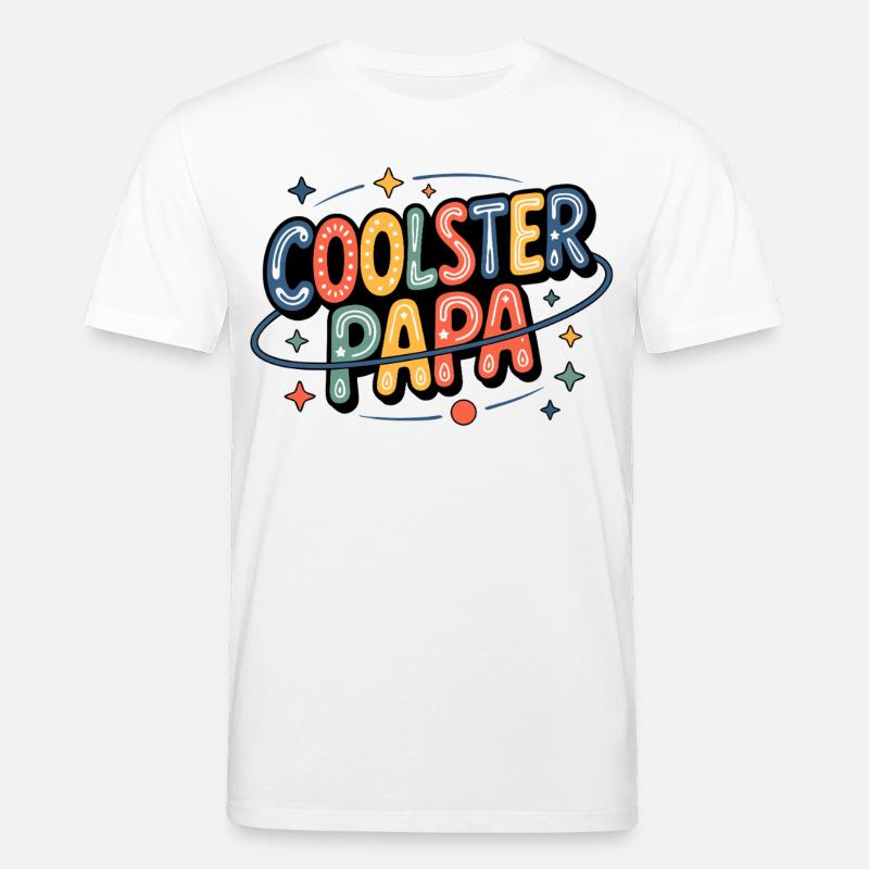 Coolster Dada Neonfarben - Stanley/Stella Unisex Bio-T-Shirt CREATOR  - Weiß