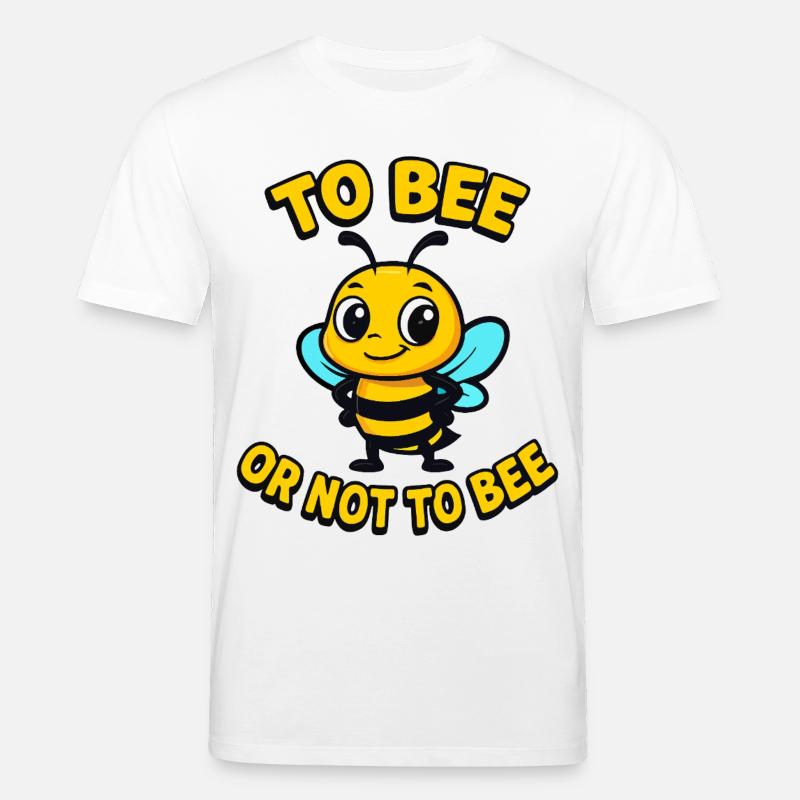 Biene oder nicht Biene - Stanley/Stella Unisex Bio-T-Shirt CREATOR  - Weiß