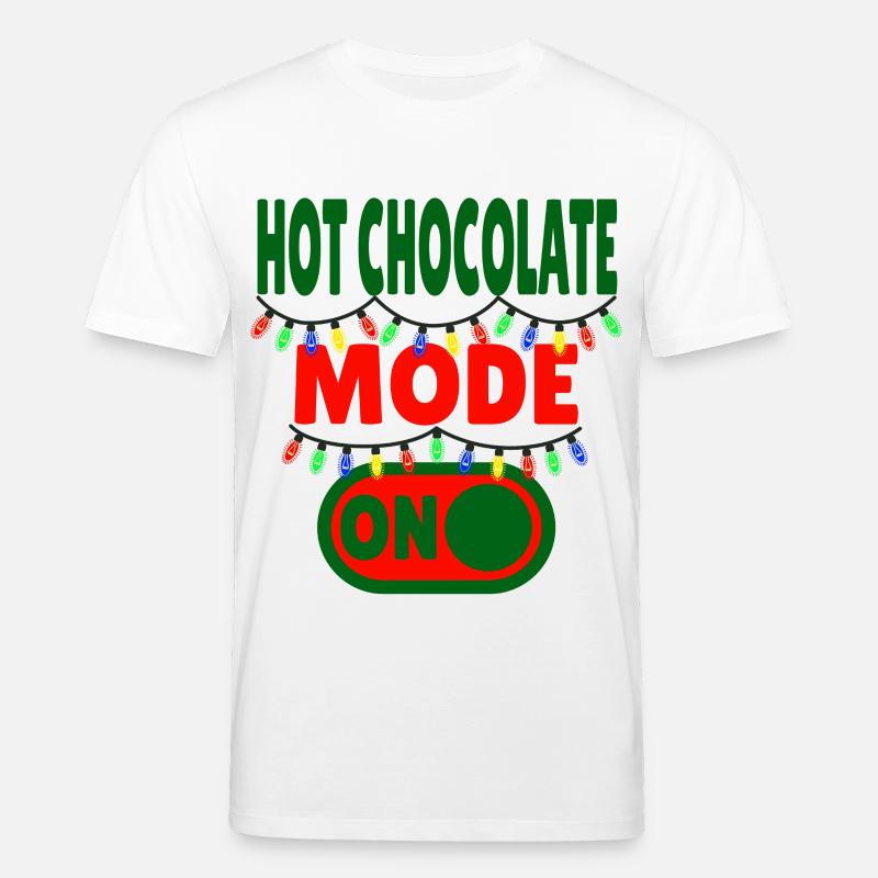 Mode chocolat chaud activé - T-shirt bio CREATOR Stanley/Stella Unisexe - blanc