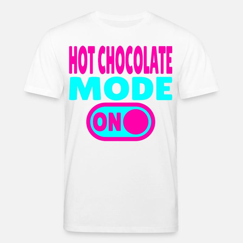 Mode chocolat chaud activé - T-shirt bio CREATOR Stanley/Stella Unisexe - blanc