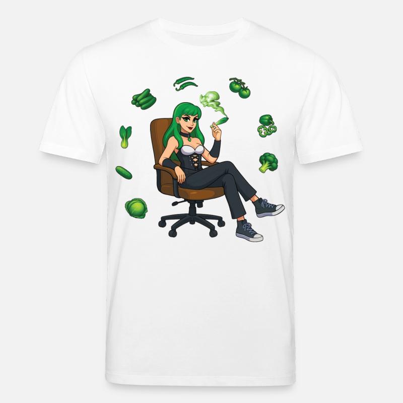 SEI GRÜN #1 – nette Leute - Stanley/Stella Unisex Bio-T-Shirt CREATOR  - Weiß
