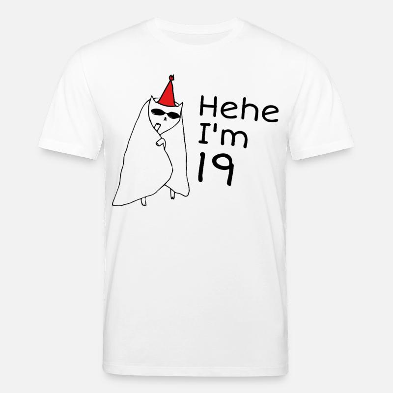 19-jähriges Jubiläumsgeschenk – 19-jähriges Jubiläumsgeschenk - Stanley/Stella Unisex Bio-T-Shirt CREATOR  - Weiß