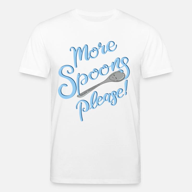 Plus de cuillères, s’il vous plaît ! - T-shirt bio CREATOR Stanley/Stella Unisexe - blanc