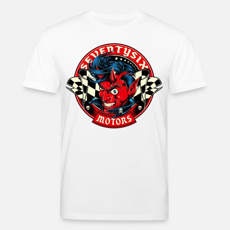 Lucky Devil - Stanley/Stella Unisex Bio-T-Shirt CREATOR  - Weiß