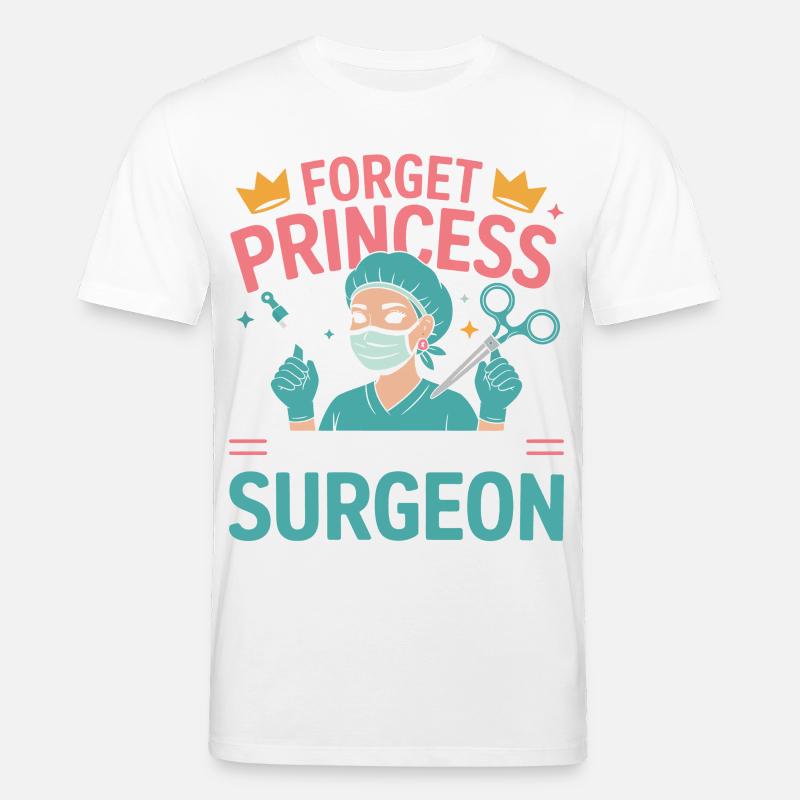 Ich will Chirurgin werden - Stanley/Stella Unisex Bio-T-Shirt CREATOR  - Weiß