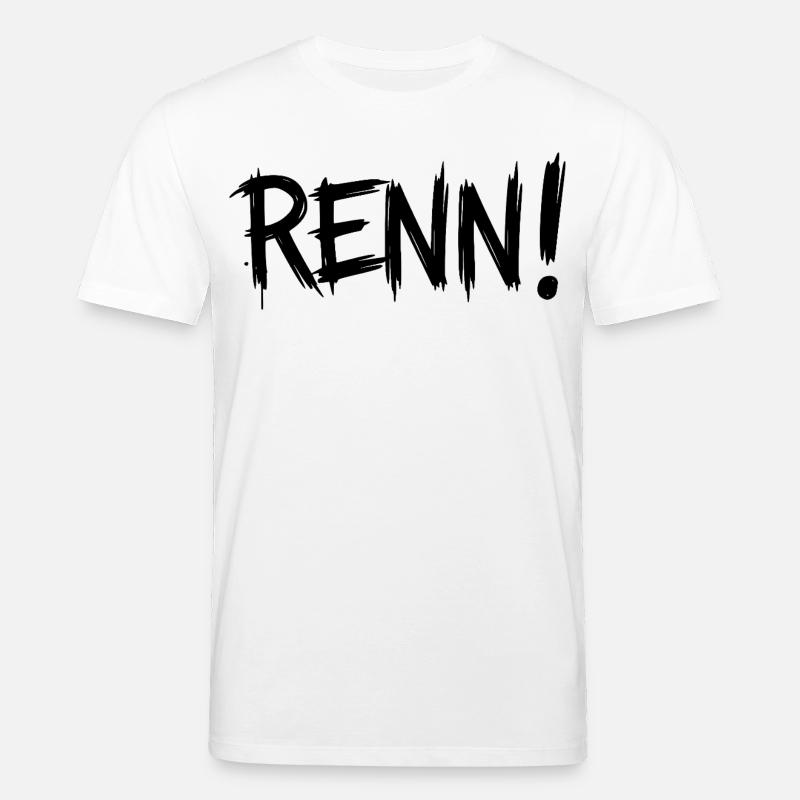 Courir! (Course, course, jogging, coureur) - T-shirt bio CREATOR Stanley/Stella Unisexe - blanc