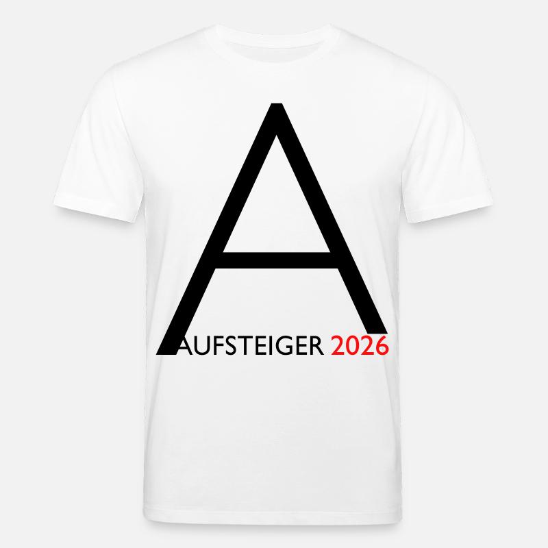 Aufsteiger 2026 Aufstieg - Stanley/Stella Unisex Bio-T-Shirt CREATOR  - Weiß