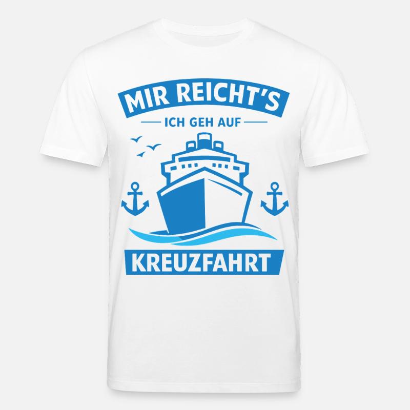 Kreuzfahrt 2026 Geschenk Idee - Stanley/Stella Unisex Bio-T-Shirt CREATOR  - Weiß