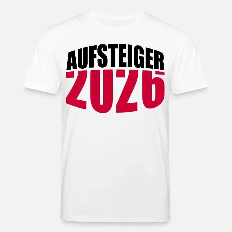 Aufsteiger 2026 Aufstieg - Stanley/Stella Unisex Bio-T-Shirt CREATOR  - Weiß