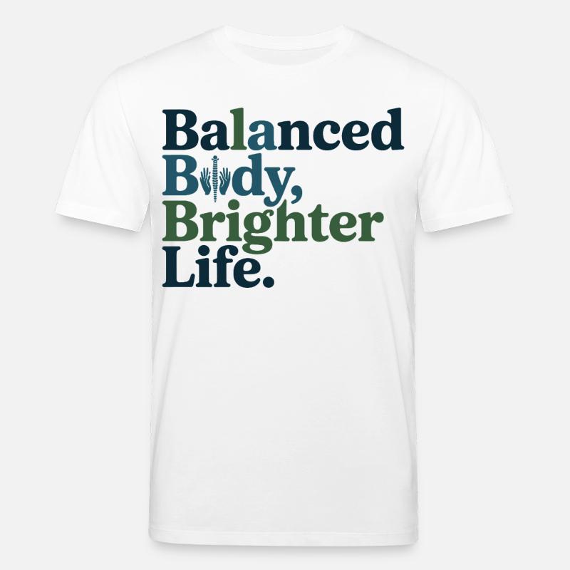 Osteopath Balanced Body Brighter Life Professional - Stanley/Stella Unisex Bio-T-Shirt CREATOR  - Weiß