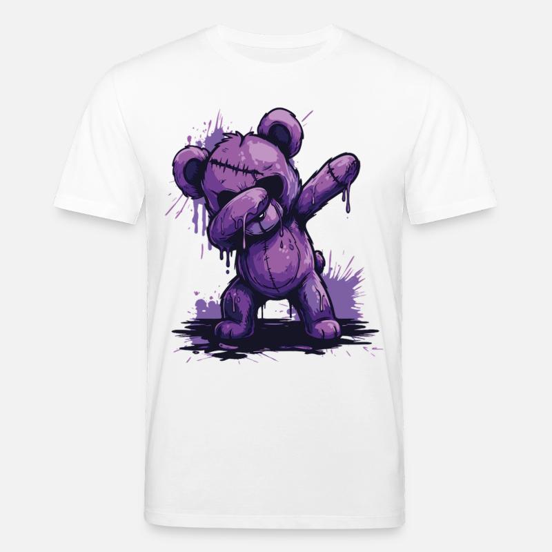 Zombie Teddy Dab - Stanley/Stella Unisex Bio-T-Shirt CREATOR  - Weiß