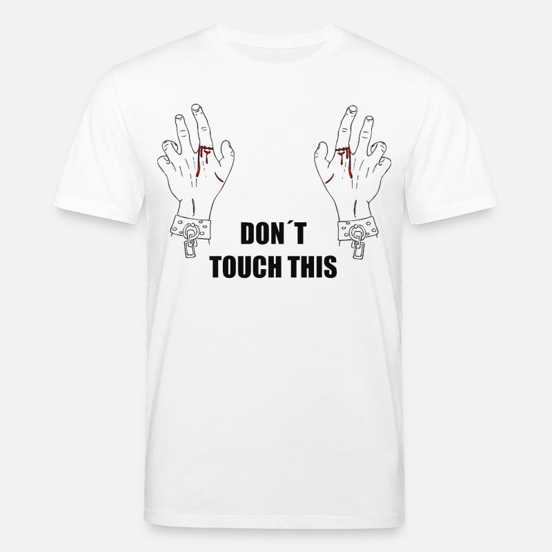 Don´t touch this - Stanley/Stella Unisex Bio-T-Shirt CREATOR  - Weiß