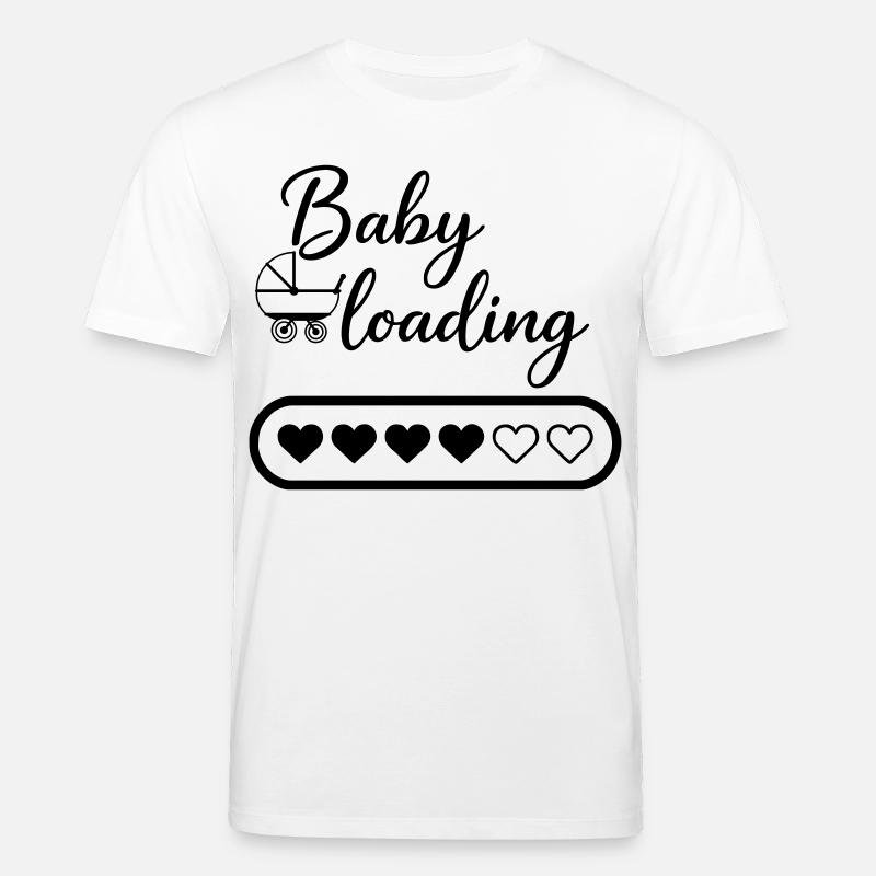 Baby loading - Stanley/Stella Unisex Bio-T-Shirt CREATOR  - Weiß