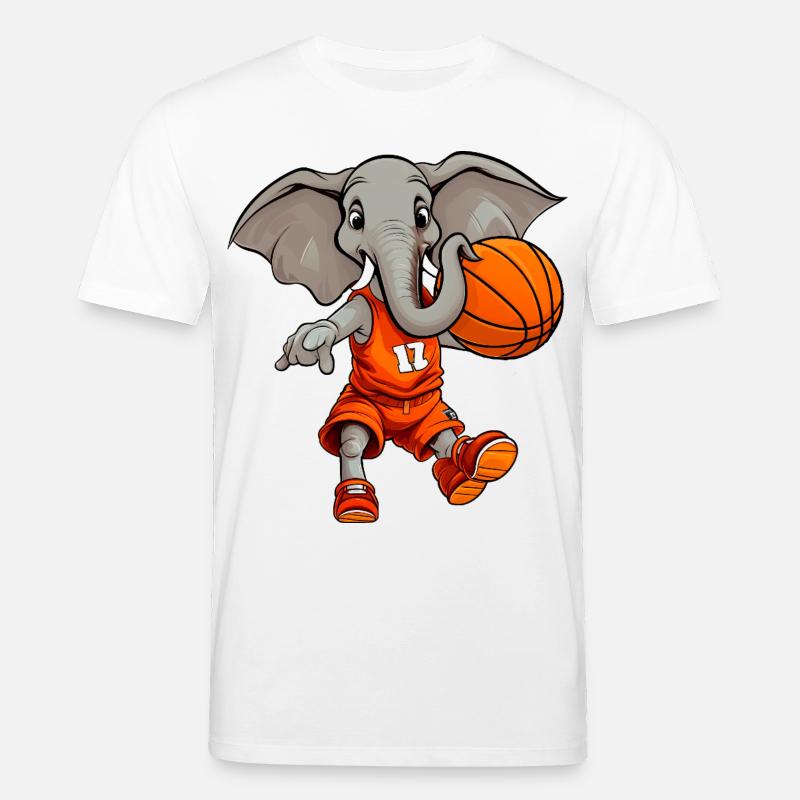 Koripallonorsut - Stanley/Stella CREATOR unisex luomu-t-paita - valkoinen