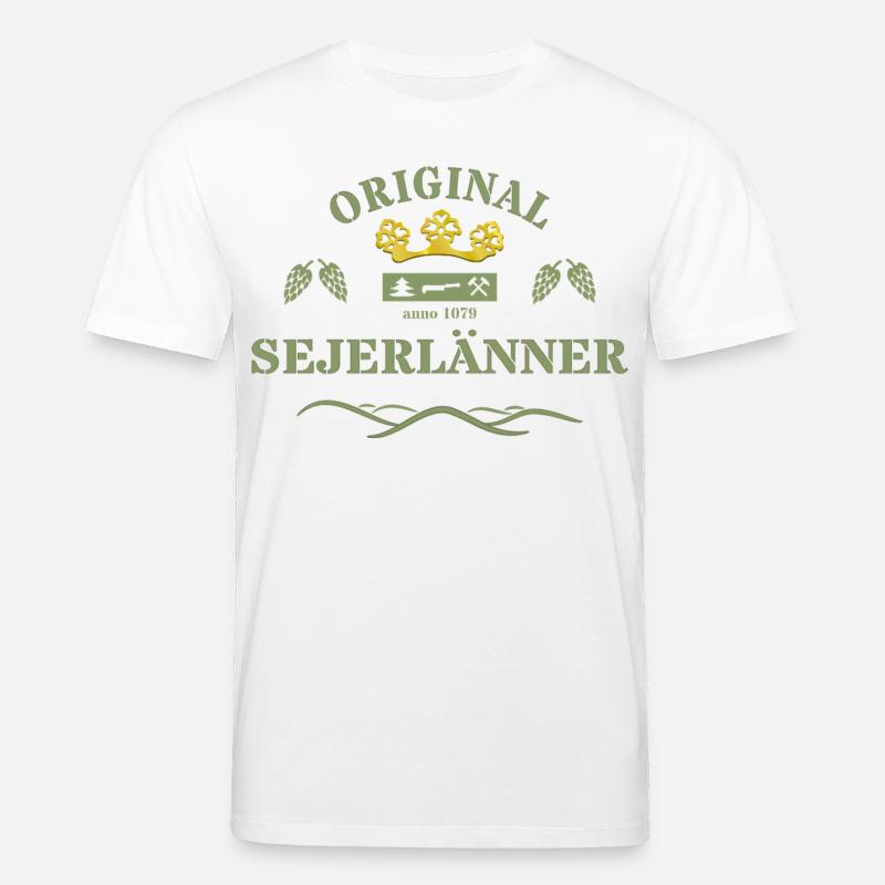 Original Sejerlänner Siegerländer  - Stanley/Stella Unisex Bio-T-Shirt CREATOR  - Weiß