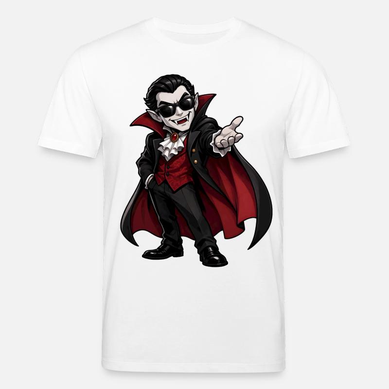 Vampir - Stanley/Stella Unisex Bio-T-Shirt CREATOR - Weiß