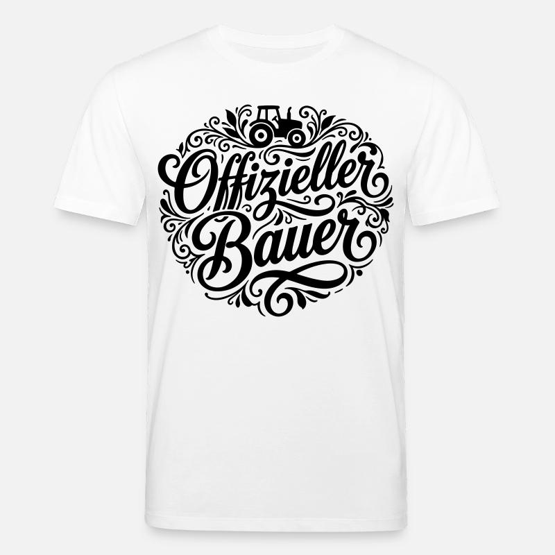 Offizieller Bauer - Stanley/Stella Unisex Bio-T-Shirt CREATOR - Weiß