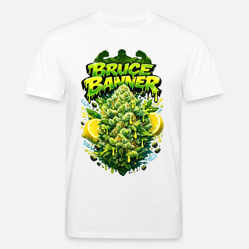 BB Strain Graffiti Art Print - Stanley/Stella Unisex Bio-T-Shirt CREATOR  - Weiß