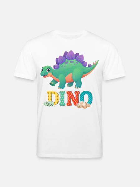 DINO - Stanley/Stella CREATOR Unisex Organic T-Shirt - white