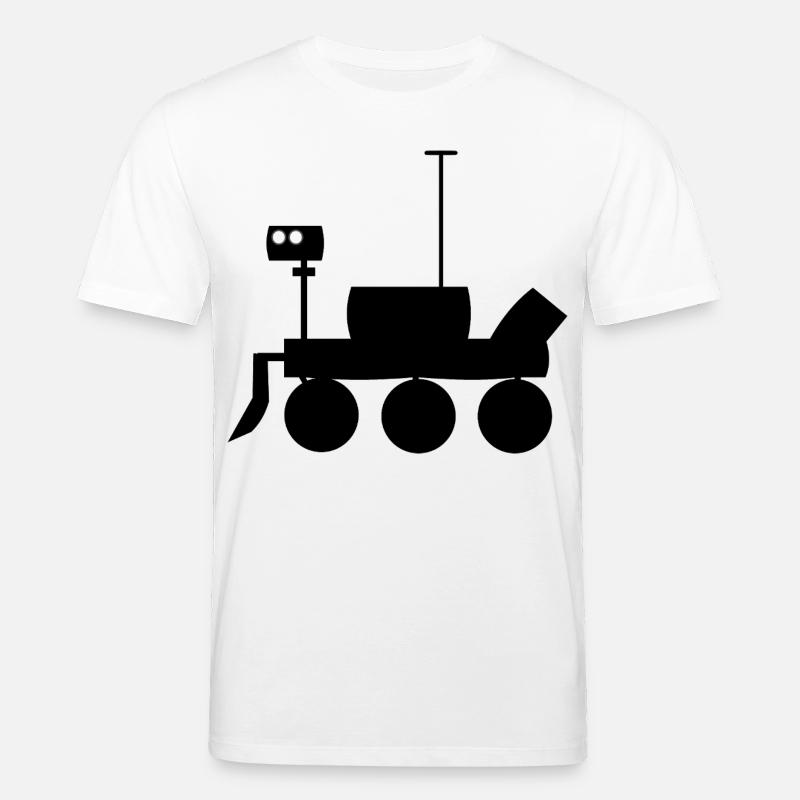 Véhicule Mars Explorer - T-shirt bio CREATOR Stanley/Stella Unisexe - blanc