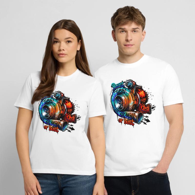 Turbo-Boost oder Bust Stanley/Stella Unisex Bio-T-Shirt CREATOR 