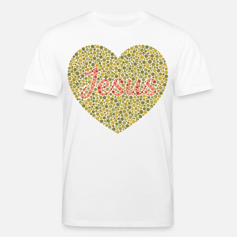 Jésus t’aime | Foi | Don - T-shirt bio CREATOR Stanley/Stella Unisexe - blanc