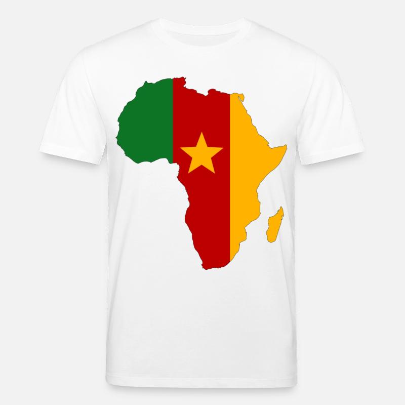 Drapeau du Sénégal Afrique - T-shirt bio CREATOR Stanley/Stella Unisexe - blanc
