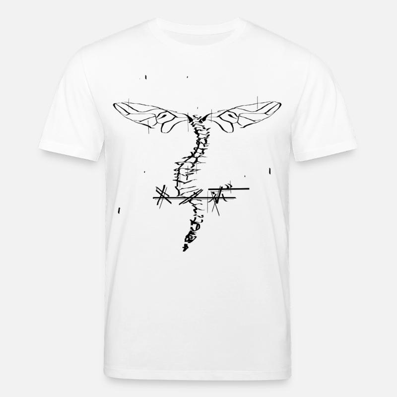 Knochenlibelle - Stanley/Stella Unisex Bio-T-Shirt CREATOR - Weiß