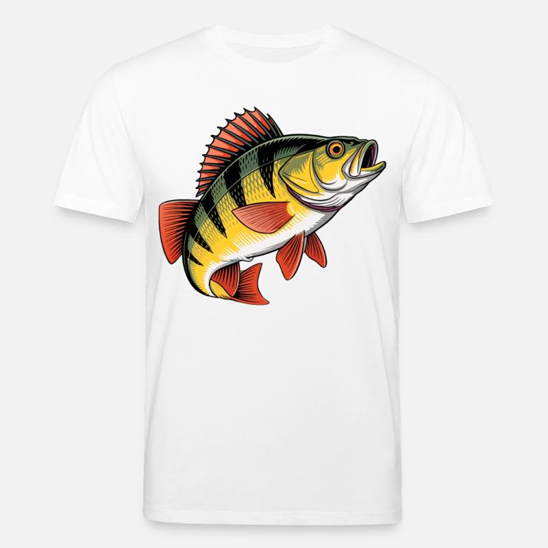 Jumping Perch - Stanley/Stella CREATOR Unisex Organic T-Shirt - white