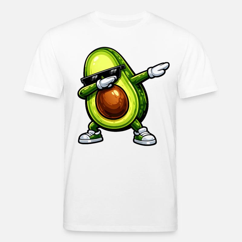 Tamponner l’avocat - T-shirt bio CREATOR Stanley/Stella Unisexe - blanc