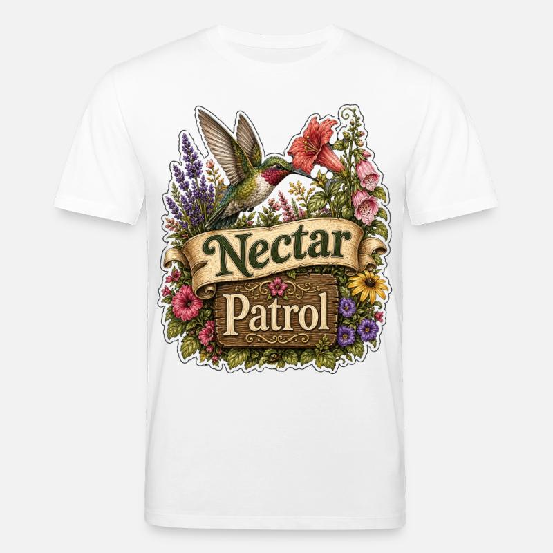 Patrouille Nectar - T-shirt bio CREATOR Stanley/Stella Unisexe - blanc