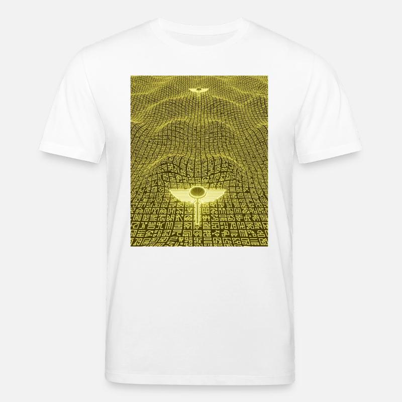 Ancient Golden Code Alien Artifact - Stanley/Stella Unisex Bio-T-Shirt CREATOR - Weiß