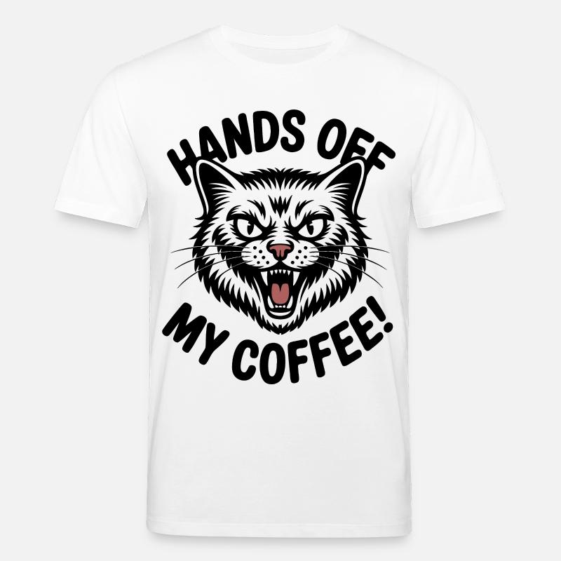 Coffee is mine - Stanley/Stella CREATOR Unisex Organic T-Shirt - white