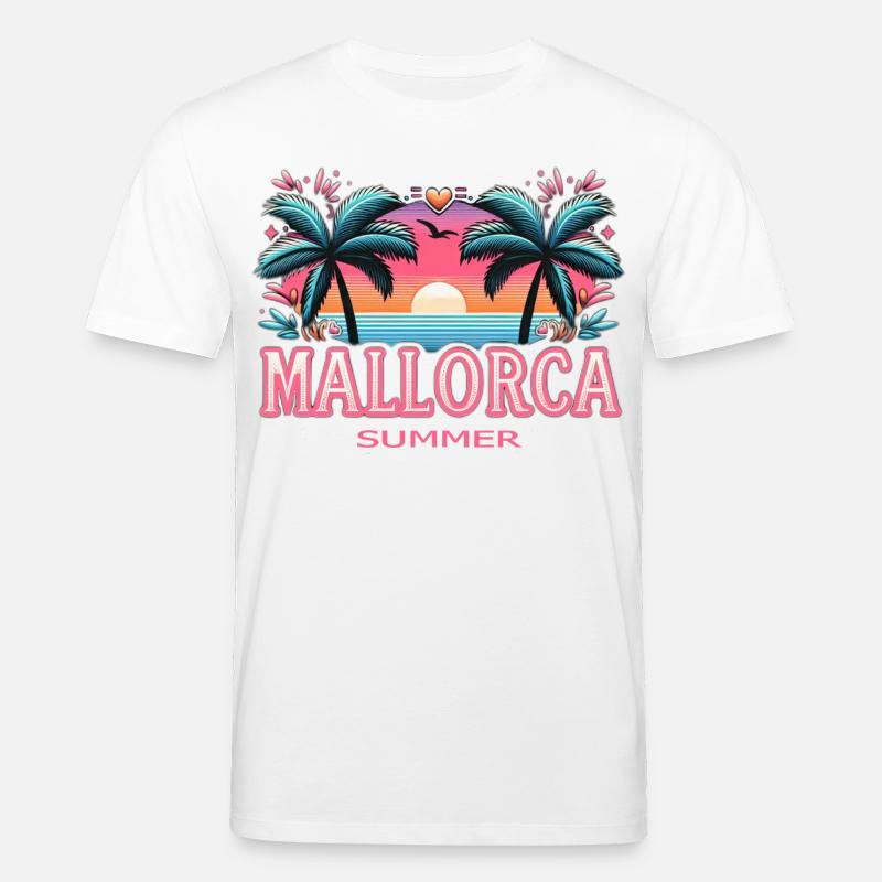Majorque - T-shirt bio CREATOR Stanley/Stella Unisexe - blanc