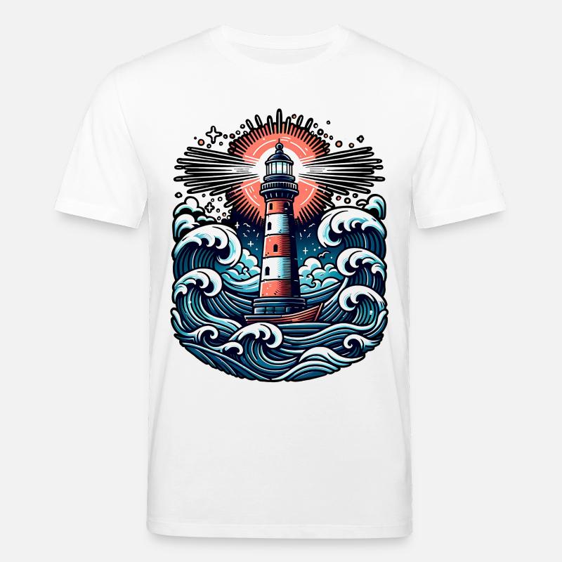 phare - T-shirt bio CREATOR Stanley/Stella Unisexe - blanc
