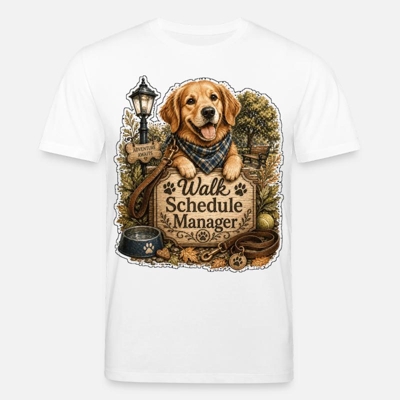 Walk Schedule Manager Hund - Stanley/Stella Unisex Bio-T-Shirt CREATOR  - Weiß