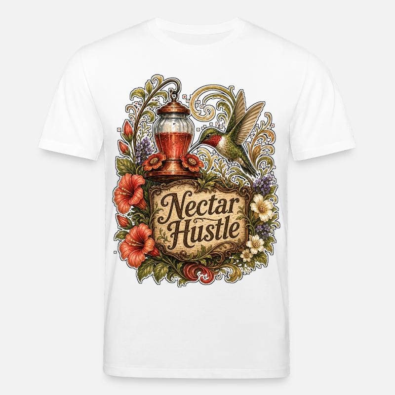 Nectar Hustle - T-shirt bio CREATOR Stanley/Stella Unisexe - blanc