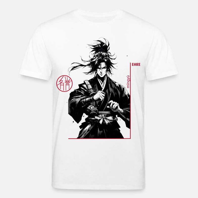 Samurai - Stanley/Stella Unisex Bio-T-Shirt CREATOR - Weiß