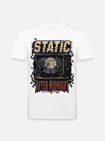 Statique après minuit - T-shirt bio CREATOR Stanley/Stella Unisexe - blanc