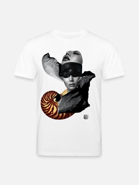 Avantgarde-Collage – Die Geburt der Ikone - Stanley/Stella Unisex Bio-T-Shirt CREATOR  - Weiß