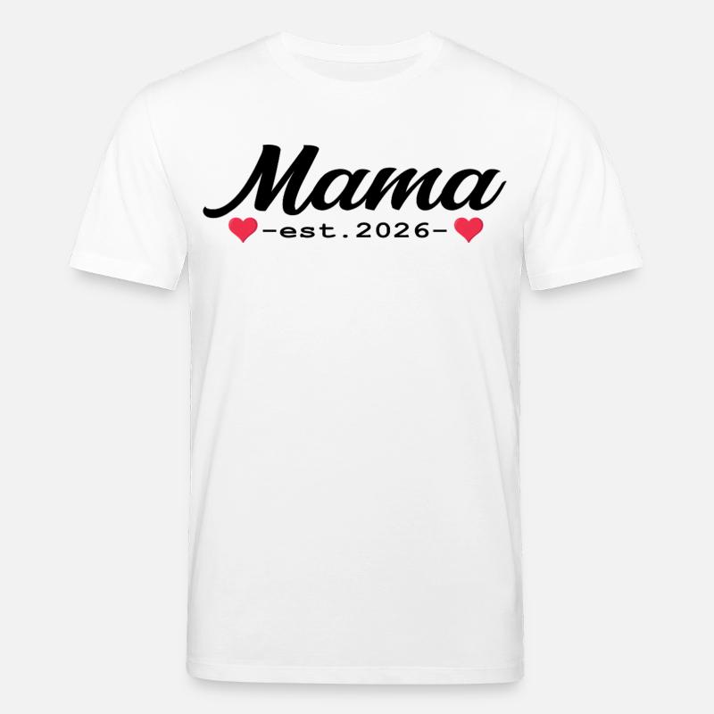 Mama 2026 - Stanley/Stella Unisex Bio-T-Shirt CREATOR  - Weiß