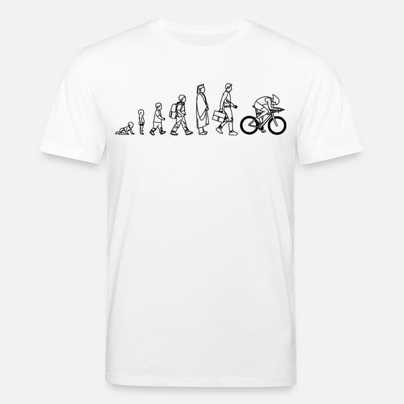 Entwicklung eines Radfahrers - Stanley/Stella Unisex Bio-T-Shirt CREATOR  - Weiß