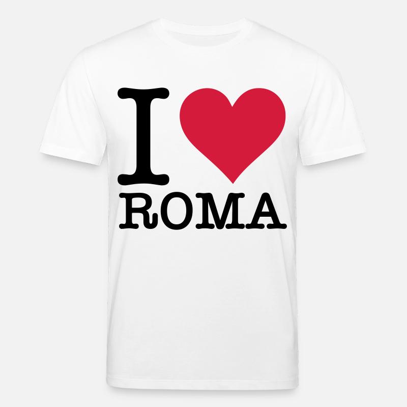Ich liebe Rom - Stanley/Stella Unisex Bio-T-Shirt CREATOR  - Weiß