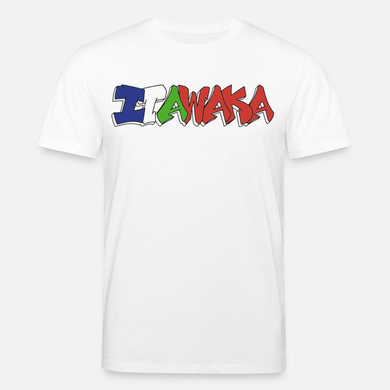 Itawaka - Moluque 4 couleurs - T-shirt bio CREATOR Stanley/Stella Unisexe - blanc